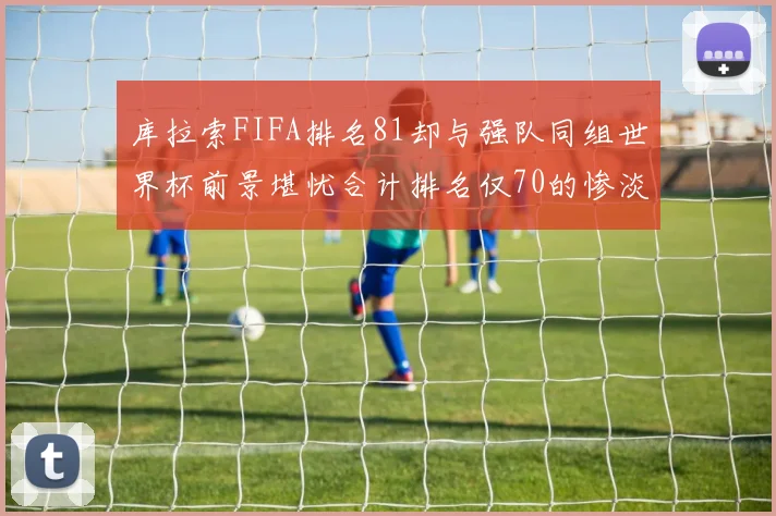 库拉索FIFA排名81却与强队同组世界杯前景堪忧合计排名仅70的惨淡现实